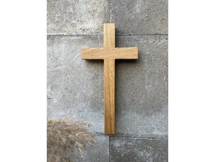 Dřevěný kříž 25 cm č. 175