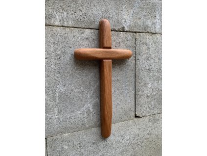 Kříž k zavěšení 30 cm Buk č.54