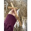 Jasanový kříž 30 cm č.148