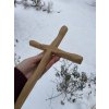 Dubový kříž 40 cm k zavěšení č. 153