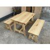 Stůl s lavicemi- Borovice