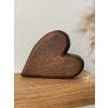 Srdce dubové hnědé