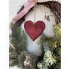 Srdce k zavěšení s vrypy