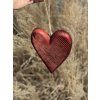 Srdce k zavěšení s vrypy