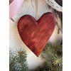 Srdce k zavěšení s vrypy