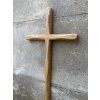Dubový kříž 40 cm k zavěšení č. 165