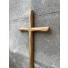 Dubový kříž 40 cm k zavěšení č. 177