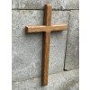 Dřevěný kříž 30 cm č.76