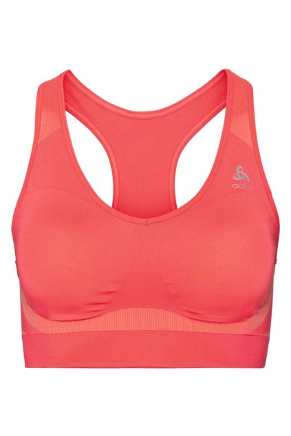 Športová podprsenka SEAMLESS HIGH (FARBA lososová, VEĽKOSŤ S)