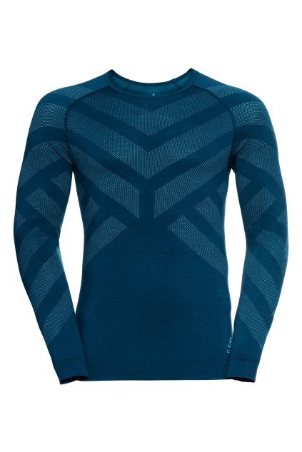 Termo tričko dlhý rukáv NATURAL+ Kinship WARM (FARBA čierna, VEĽKOSŤ M)