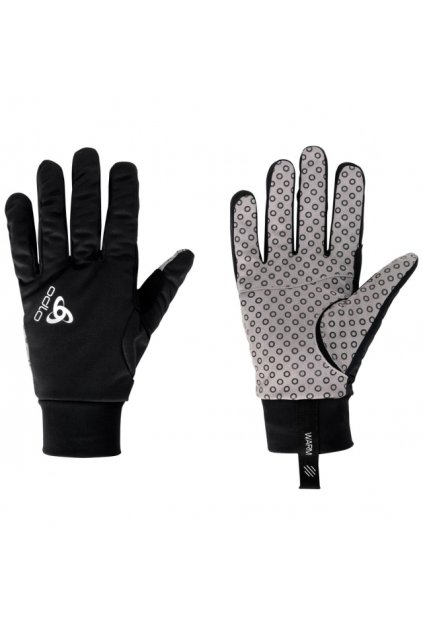 Bežkárske rukavice ENGVIK WARM (FARBA čierna, VEĽKOSŤ XS)