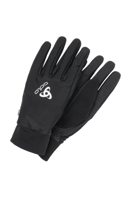 Rukavice na bežky FINNFJORD WARM (FARBA čierna, VEĽKOSŤ XXS)