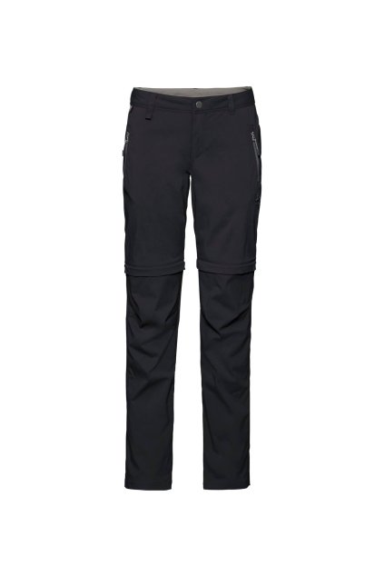 Outdoorové nohavice WEDGEMOUNT zip-off (FARBA čierna, VEĽKOSŤ 34)