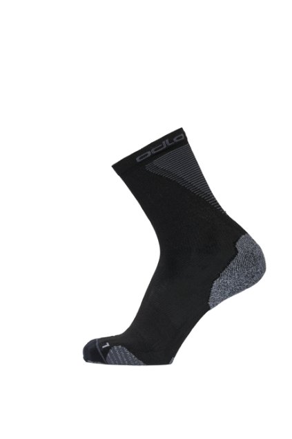 Športové termo ponožky CERAMICOOL CREW (FARBA čierna, VEĽKOSŤ 39-41)