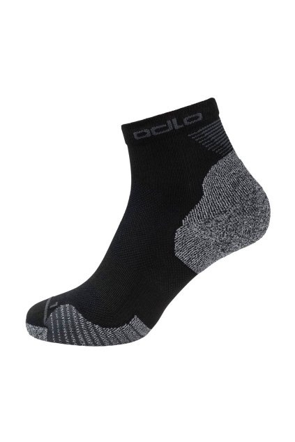 Športové termo ponožky quarter CERAMICOOL RUN (FARBA čierna, VEĽKOSŤ 39-41)