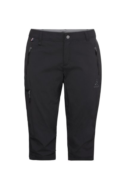 Outdoorové 3/4 šortky WEDGEMOUNT (FARBA čierna, VEĽKOSŤ 34)