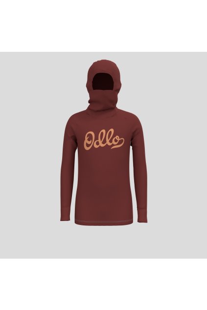 Termo tričko dlhý rukáv s kuklou ACTIVE WARM ECO KIDS (FARBA sivá, VEĽKOSŤ 104 / 4 roky)