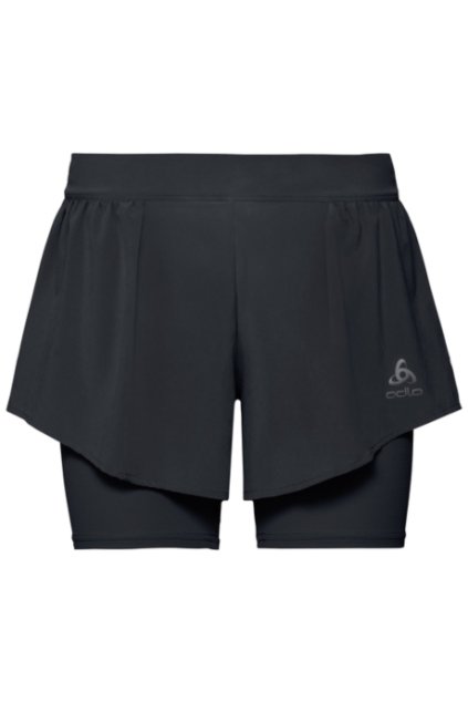 Bežecké šortky ZEROWEIGHT Ceramicool PRO 2-v-1 (FARBA čierna, VEĽKOSŤ S)