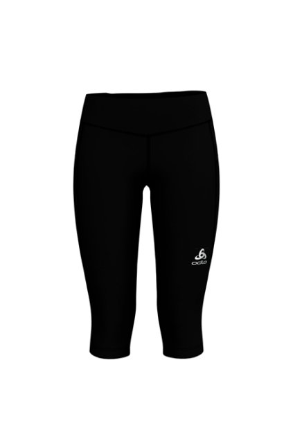 Športové legíny 3/4 SMOOTH SOFT (FARBA čierna, VEĽKOSŤ S)