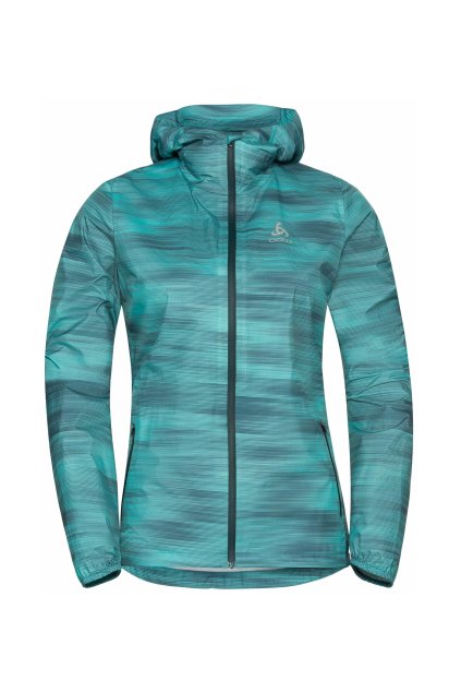 Outdoorová bunda FLI 2.5L WATERPROOF PRINT (FARBA zelená, VEĽKOSŤ XS)