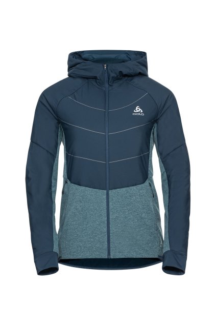 Bežecká-skialpová bunda RUN EASY S-Thermic (FARBA čierna, VEĽKOSŤ XS)