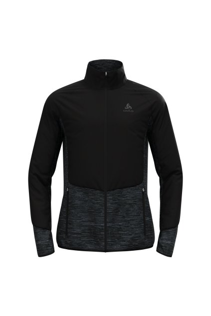 Bežecká-skialpová bunda RUN EASY WARM HYBRID (FARBA modrá, VEĽKOSŤ S)