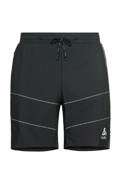 Bežecké-skialpové šortky RUN EASY S-THERMIC (FARBA čierna, VEĽKOSŤ XL)