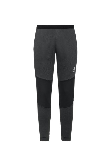 Športové zateplené nohavice RUN EASY WARM (FARBA čierno-sivá, VEĽKOSŤ M)