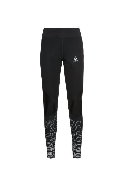 Športové vetru vzdorné legíny dlhé ZEROWEIGHT WARM REFLECTIVE (FARBA čierna, VEĽKOSŤ XS)