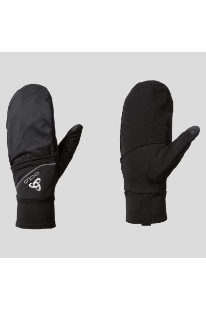 Rukavice na behanie INTENSITY COVER SAFETY LIGHT (FARBA čierna, VEĽKOSŤ XS)