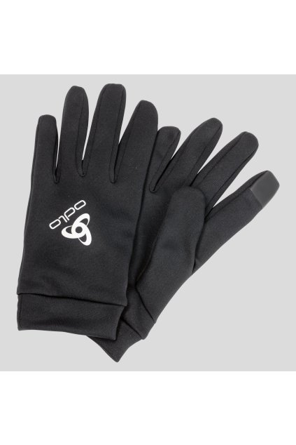 Rukavice STRETCHFLEECE LINER ECO E-TIP (FARBA čierna, VEĽKOSŤ XS)