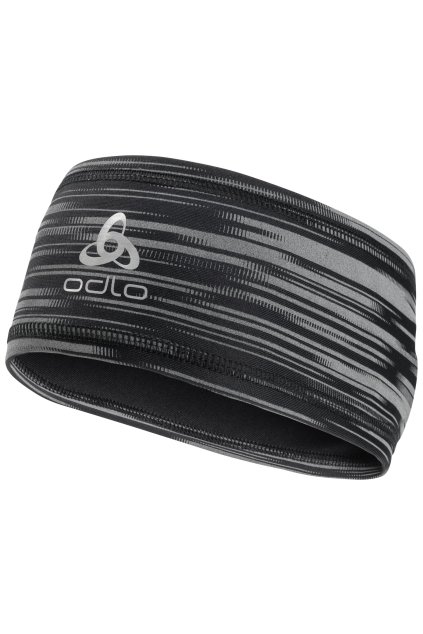 Čelenka POLYKNIT LIGHT ECO PRINT (FARBA čierna)