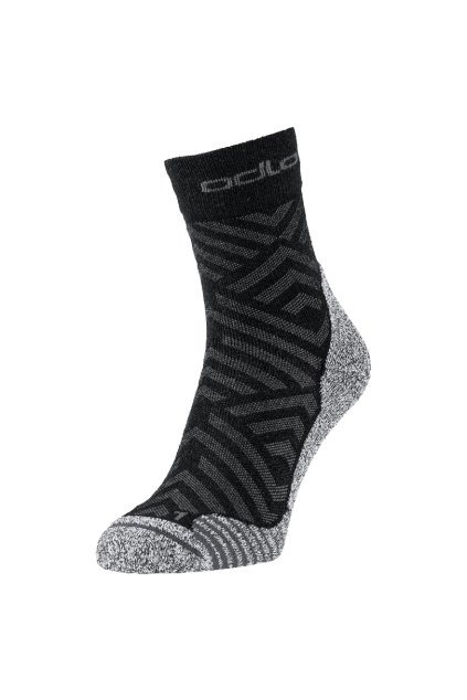 Športové termo ponožky ACTIVE WARM HIKING Graphic (FARBA čierna, VEĽKOSŤ 36-38)