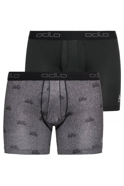 Termo boxerky ACTIVE EVERYDAY 2 PACK (FARBA čierno-sivá, VEĽKOSŤ M)