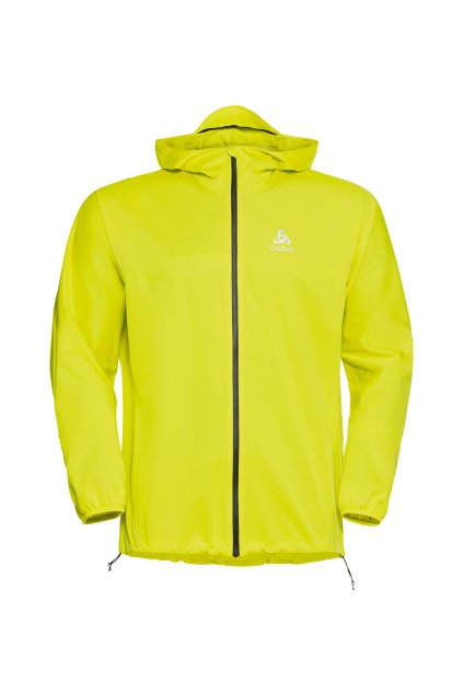 Nepremokavá bežecká bunda ZEROWEIGHT WATERPROOF (FARBA zelená-svetlá, VEĽKOSŤ M)