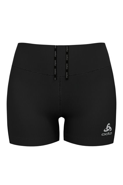 Športové legíny krátke ESSENTIAL MESH (FARBA čierna, VEĽKOSŤ XS)