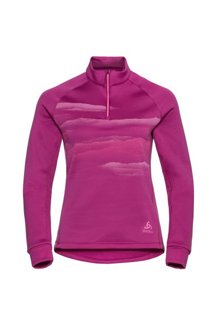 Funkčná mikina BERRA GRAPHIC (FARBA biela, VEĽKOSŤ XS)