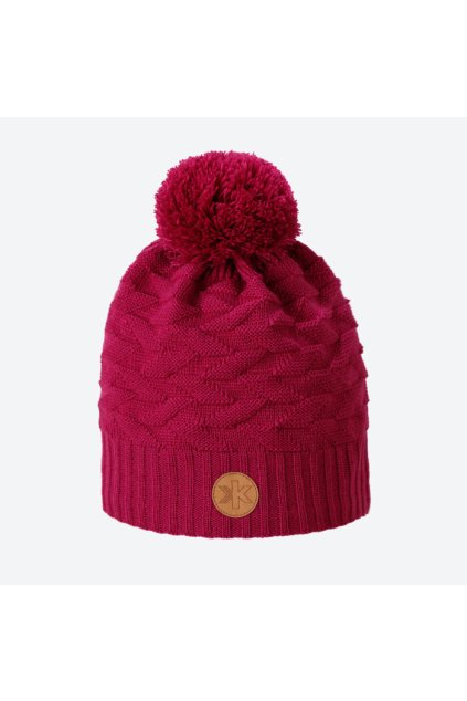 Pletená Merino čiapka Kamakadze AW71 (FARBA čierna)