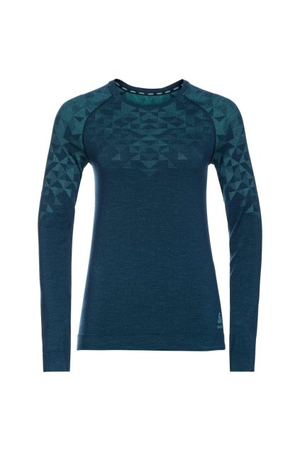 Termo tričko dlhý rukáv KINSHIP PERFORMANCE WOOL Warm (FARBA čierna, VEĽKOSŤ XS)