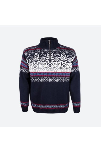 Pletený Merino sveter 4071 (FARBA biela, VEĽKOSŤ M)