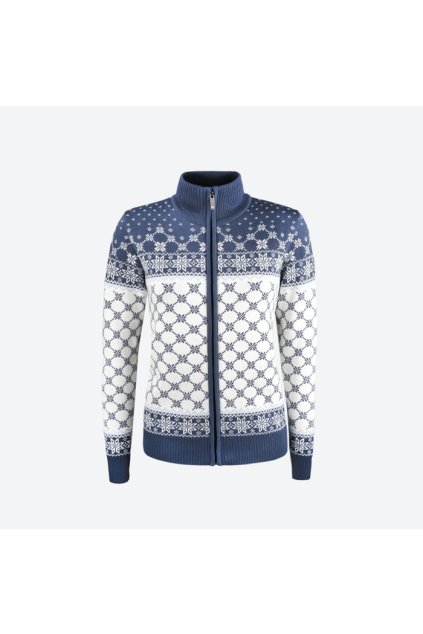 Pletený Merino sveter 5013 (FARBA modrá, VEĽKOSŤ XL)