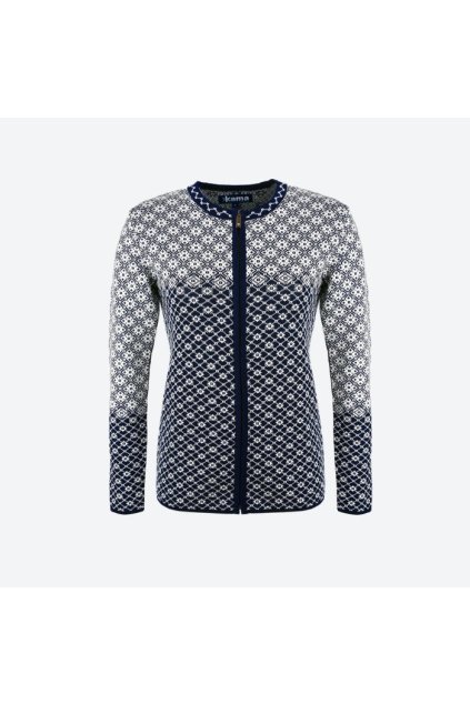 Pletený Merino sveter 5036 (FARBA modrá, VEĽKOSŤ S)