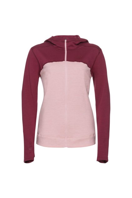 Funkčná mikina ASCENT PERFORMANCE WOOL Warm (FARBA ružová, VEĽKOSŤ S)