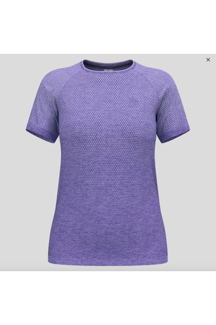 Bežecké tričko krátky rukáv ESSENTIAL SEAMLESS ECO (FARBA fialová, VEĽKOSŤ XS)
