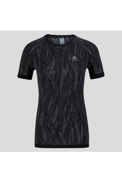 Bežecké tričko krátky rukáv ZEROWEIGHT CERAMICOOL (FARBA čierna, VEĽKOSŤ S)