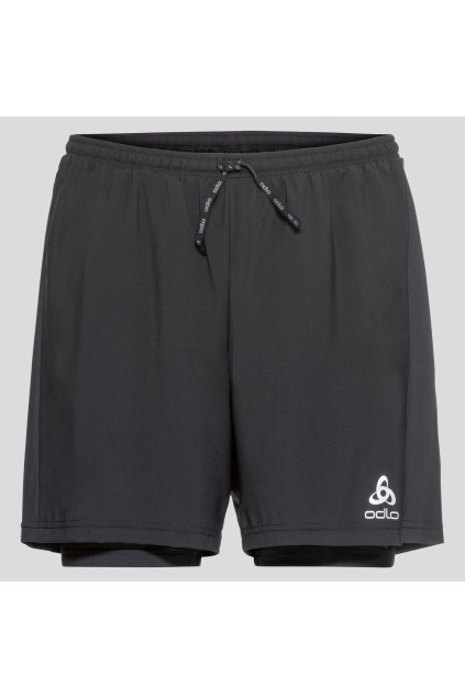 Bežecké šortky 2v1 ESSENTIAL 5 INCH (FARBA čierna, VEĽKOSŤ M)