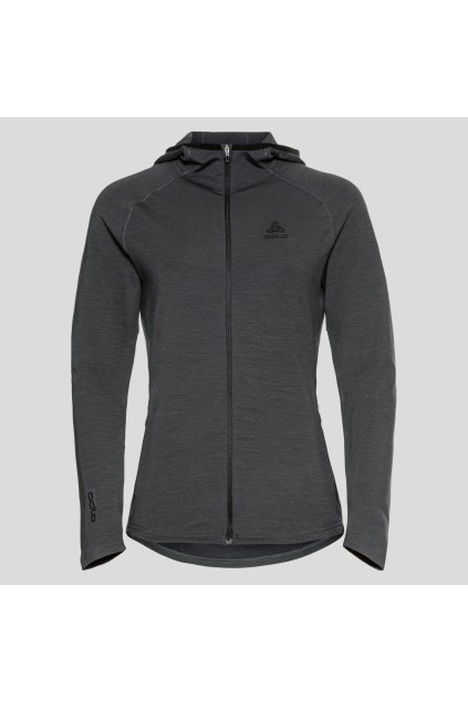 Funkčná mikina ASCENT PERFORMANCE WOOL Warm (FARBA sivá-tmavá, VEĽKOSŤ S)