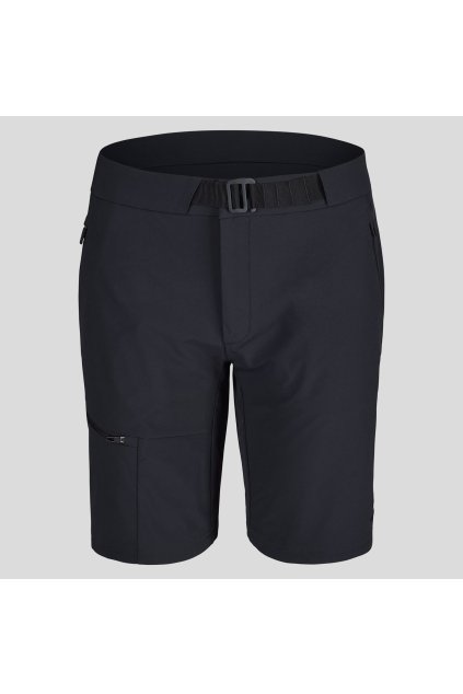 Outdoorové šortky ASCENT HIKING (FARBA čierna, VEĽKOSŤ 34)