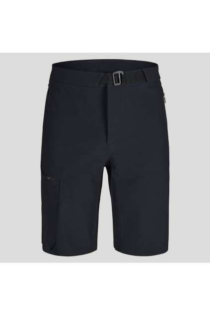 Outdoorové šortky ASCENT HIKING (FARBA čierna, VEĽKOSŤ 46)