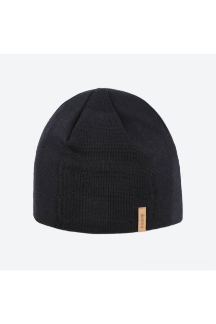 Pletená Merino čiapka A02 (FARBA čierna, VEĽKOSŤ L)